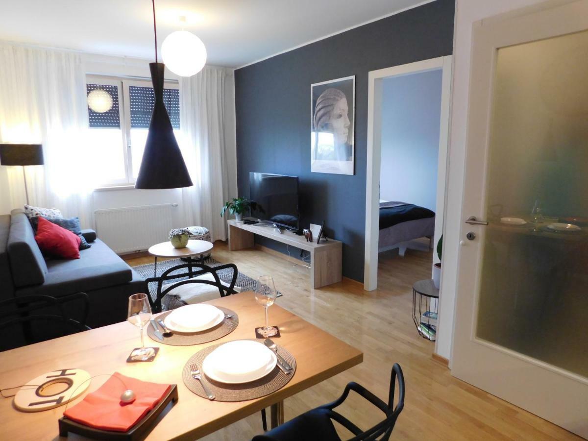 Apartman Nadja Arena Zagrzeb Zewnętrze zdjęcie