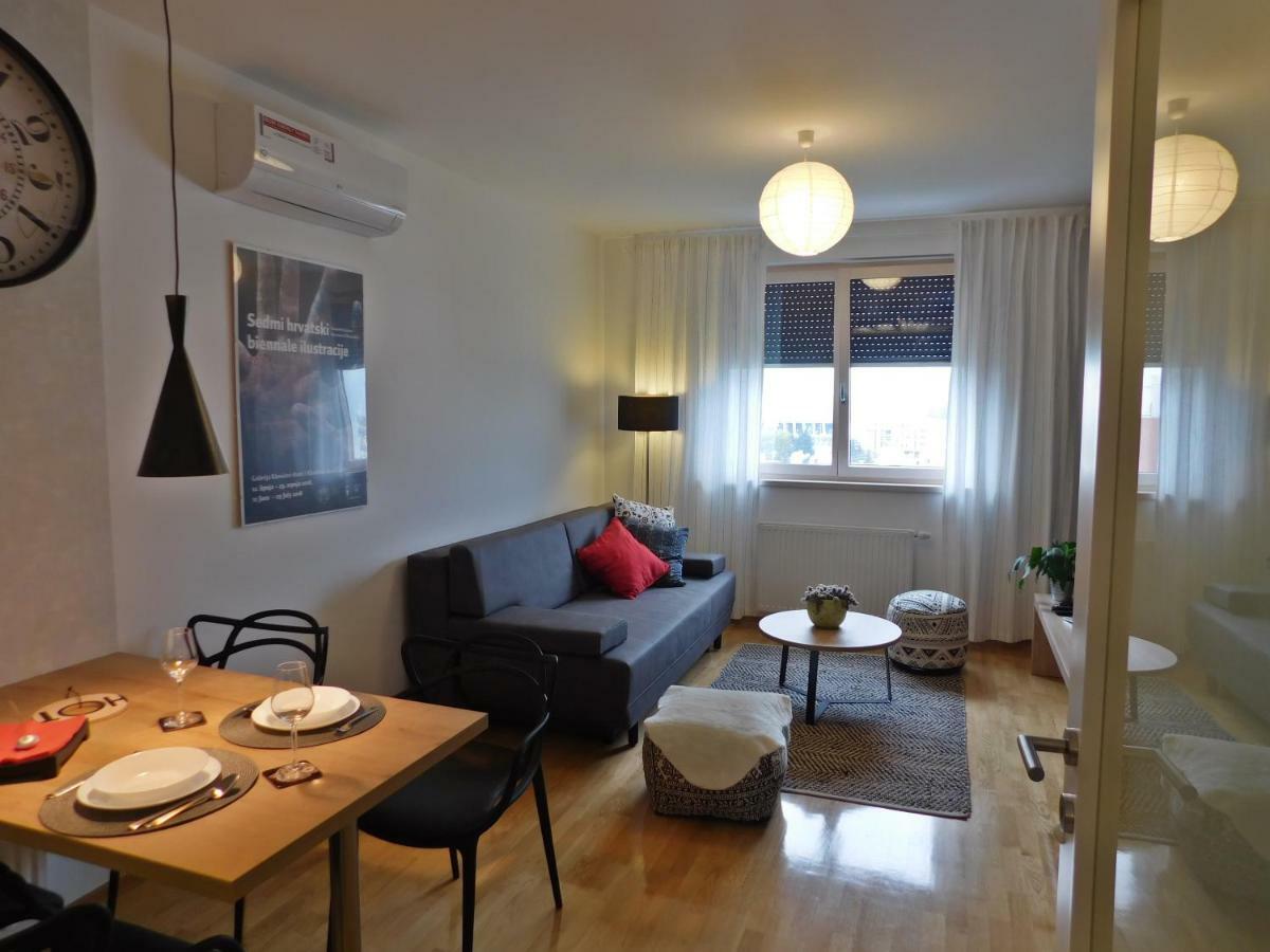 Apartman Nadja Arena Zagrzeb Zewnętrze zdjęcie